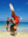 Girls Tumbling, Hyatt Resorts  Aruba     Client - Cramer-Krasselt     Lifestyle Photography