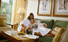 Couple on Sofa, California     Client - The Welk Resort Group     Lifestyle Photography
